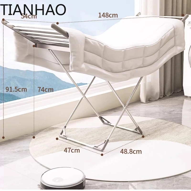 Electric Heated Clothes Hanger Foldable Indoor Balcony Silent Household Dryer Secadora De Ropa