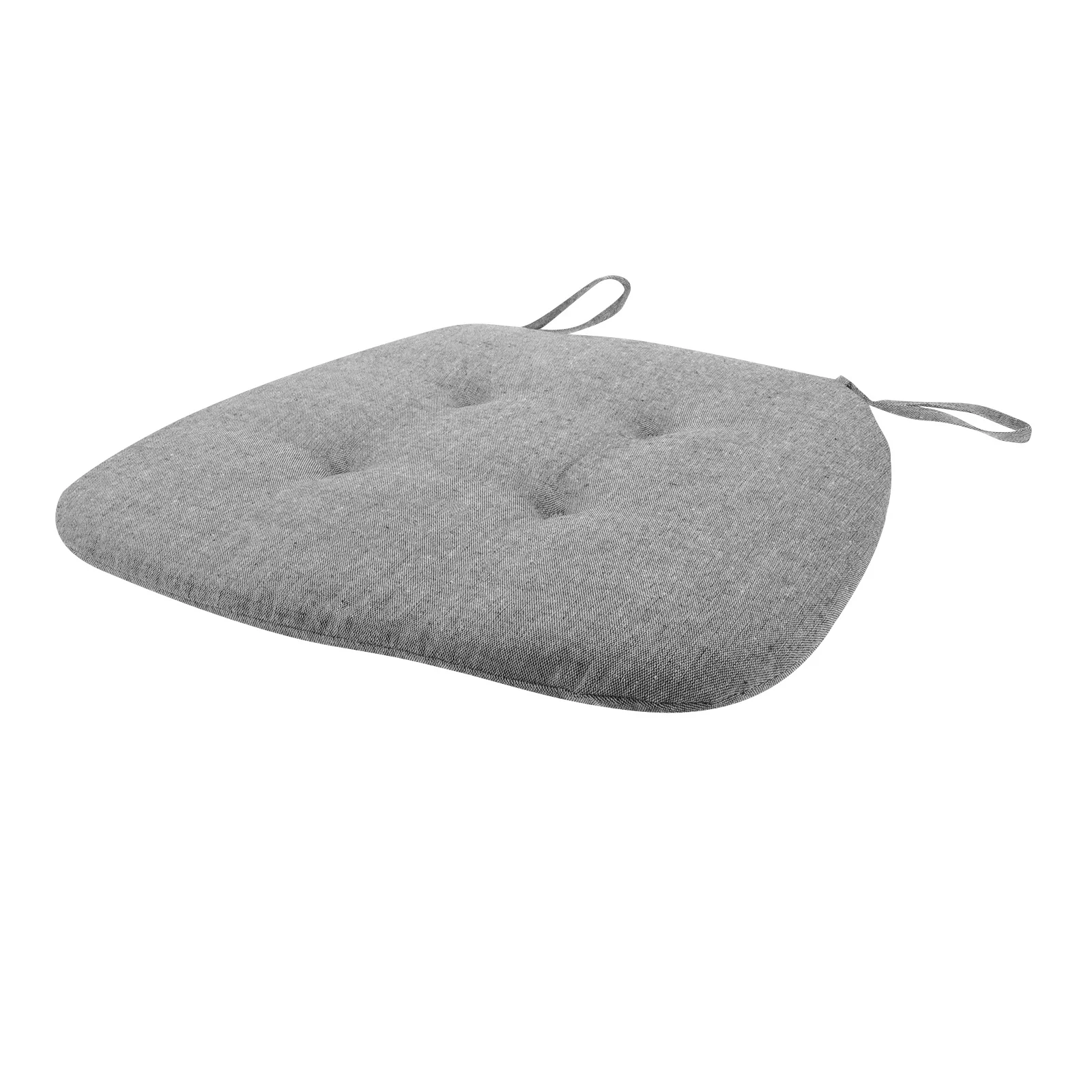 وسادة مقعد عالمية لكرسي المكتب، وسادة مقعد حديقة سميكة من القطن والكتان مع أربطة مضادة للانزلاق، تصميم مريح للقيادة و