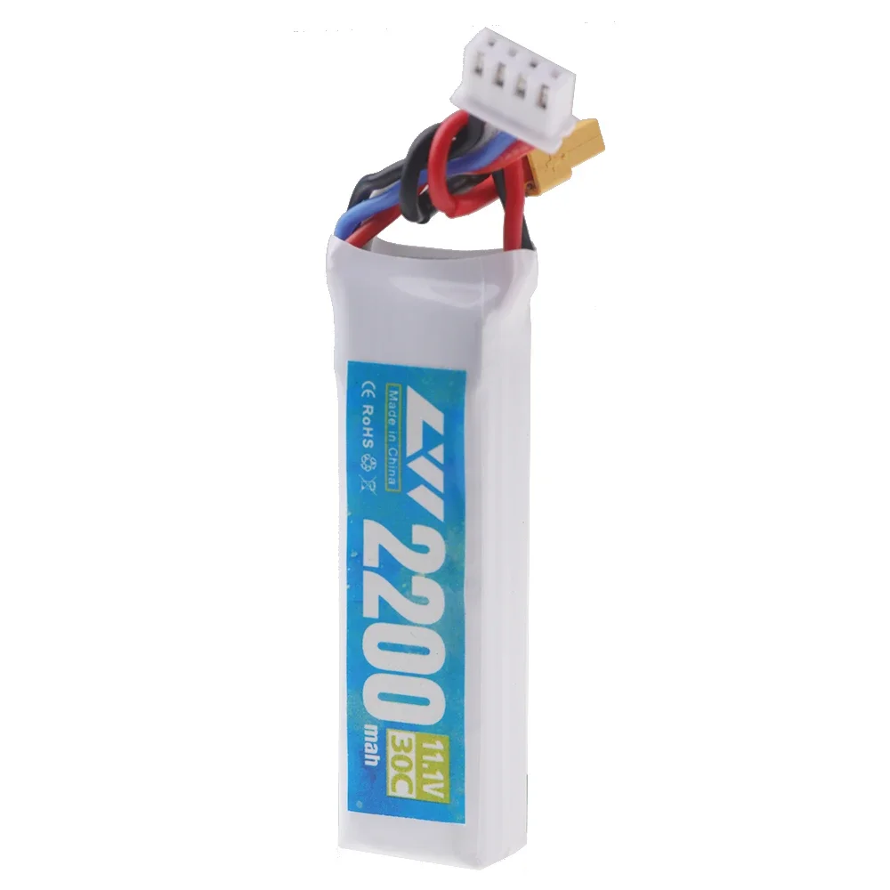 Pistolet na wodę Airsoft 11.1v 3s 2200mah 30c501865 Wtyczka Lipo T/Tamiya/XT30 do pistoletu pneumatycznego Airsoft Bb Części do pistoletów