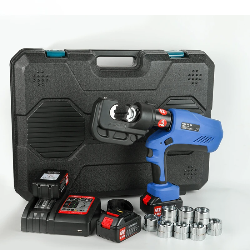 ED-400 battery cells power cable lug hydraulic crimper tool