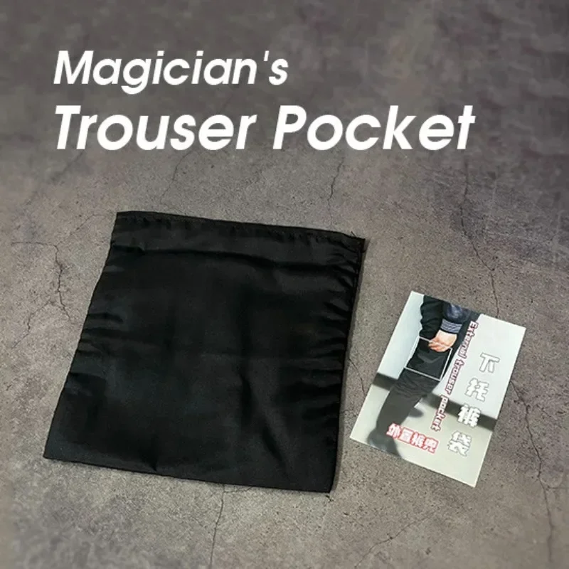 Magician's Trouser Pocket  Magic Trick Magician's Pocket Magia Accessory Close Up Stage Artifact Bag Hold Small Stuff Props