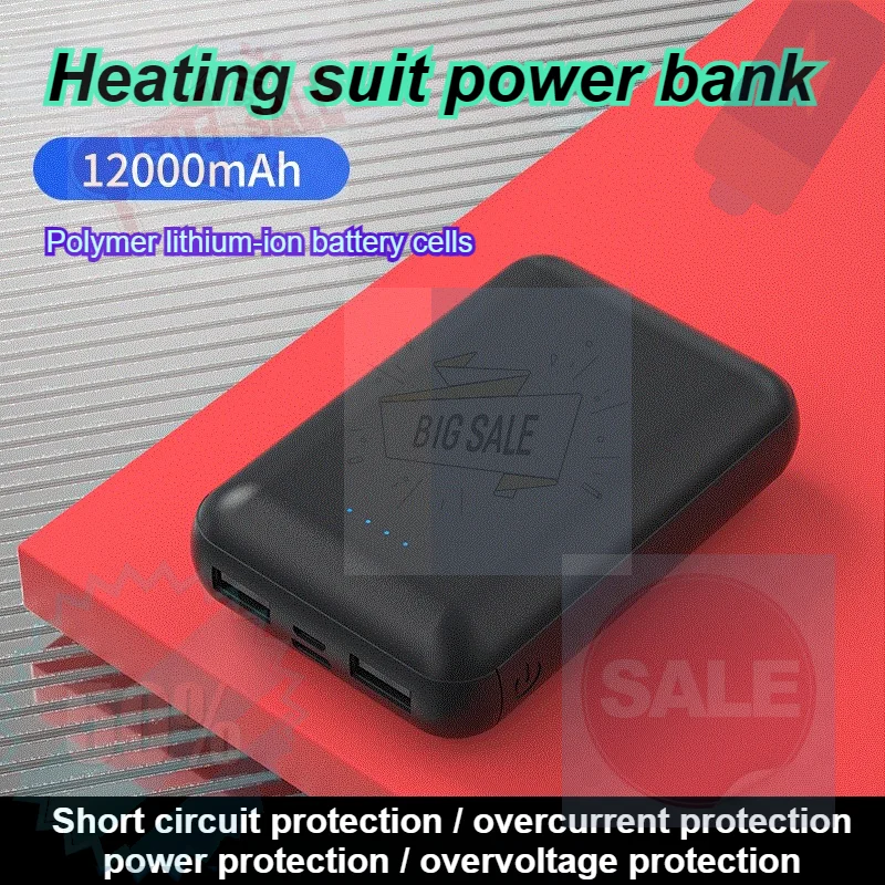 12000Mah Heating Cl…