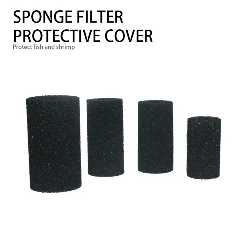 Aquarium Pre Filter Sponge Fish Tank Inflow Inlet Filter Foam Roll For Prevent Small Fish Shrimp Being Sucked Filter Barrel Tool