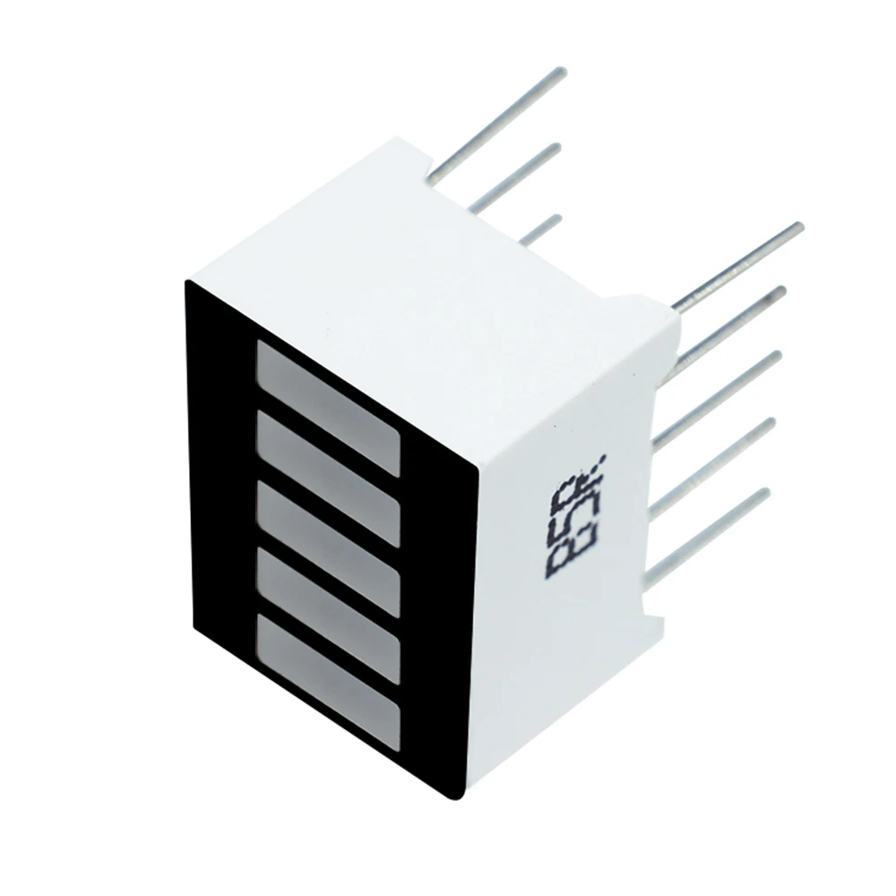 5 Segment Red Color 1 Digit Bar LED Display Electronic PCB Board For Arduino