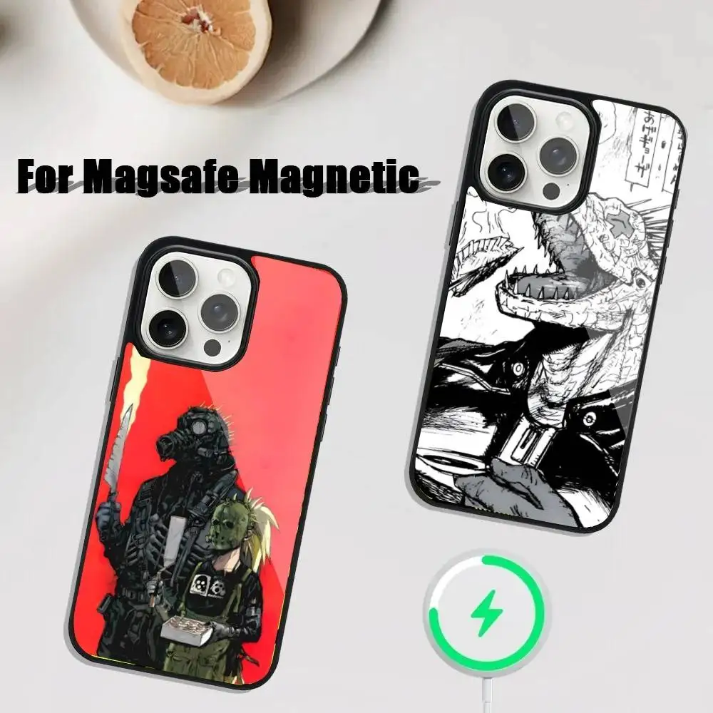 

Anime D-Dorohedoro Retro Phone Case For iPhone 17,16,15,14,13,12,11,Pro,Max,Plus,Mini,SE4,E Magnetic Magsafe Wireless Charging