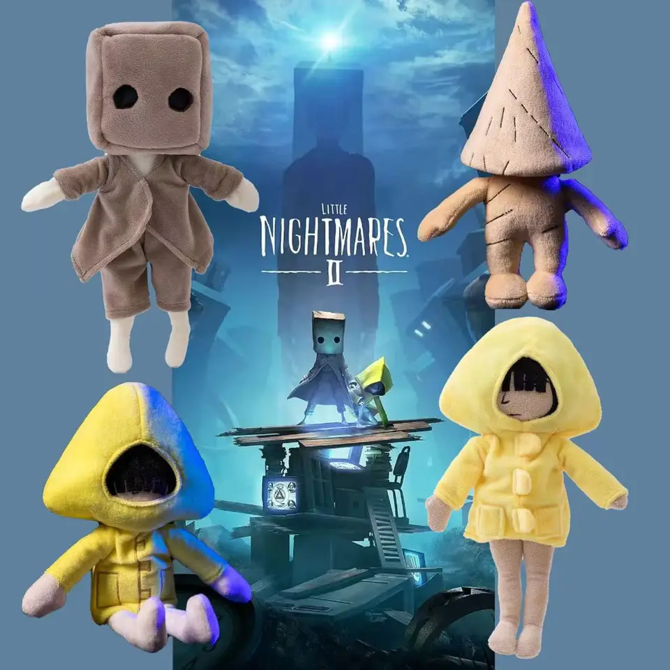 Cute Little Nightmares 2 Mono 30Cm Plush Toy Game Figure Six Nome