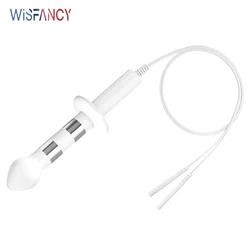 Sonda Anal insertable para hombres, aparato electroestimulador pélvico, terapia de incontinencia TENS EMS, 2mm