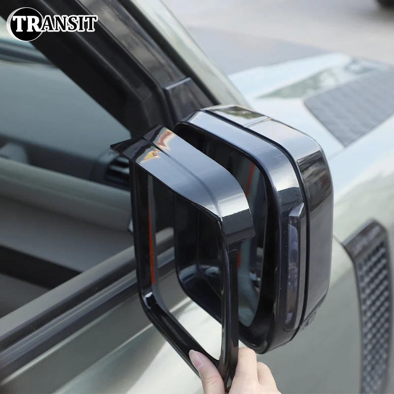 

Для Land Rover Defender 90 110 2020-2025 аксессуары ABS автомобильное зеркало заднего вида непромокаемый защитный чехол для бровей от дождя