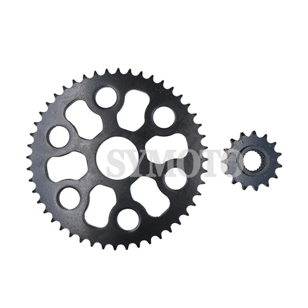 

Dirt motorcycle Front and Rear Chain Sprocket geartransmission Fits For Yamaha Tricker XG250 (428) XG 250