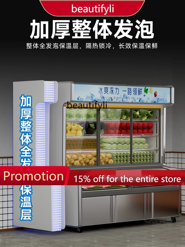 

A61 Food Displaying Refrigerator Commercial Display Freeze Storage Freezer Restaurant Barbecue Fresh Cabinet