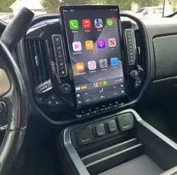 NEW 14.5 Inch Vertical Screen For GMC Sierra Chevrolet Silverado 2014-2019 Car Multimedia Radio Player,stereo Android dash Unit