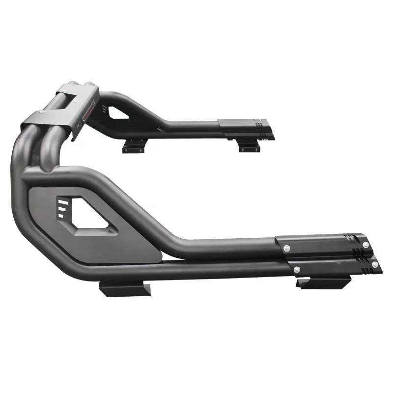 Wholesale 2022 new style universal black steel car roll bar luggage rack for Jeep Gladiator JT