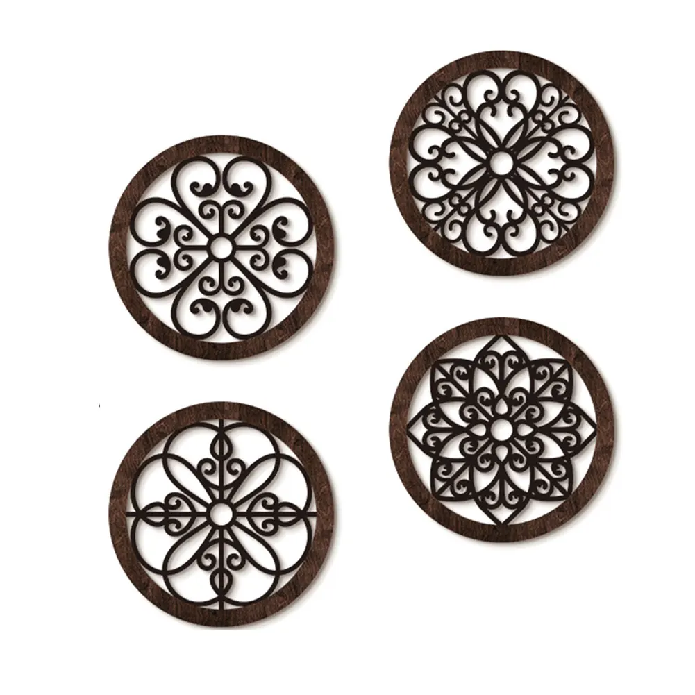 Farmhouse Wall Set Bohemian Wall Art Charming Aesthetic Intricate Designs Pre-drilled Holes Hassle-free Mounting