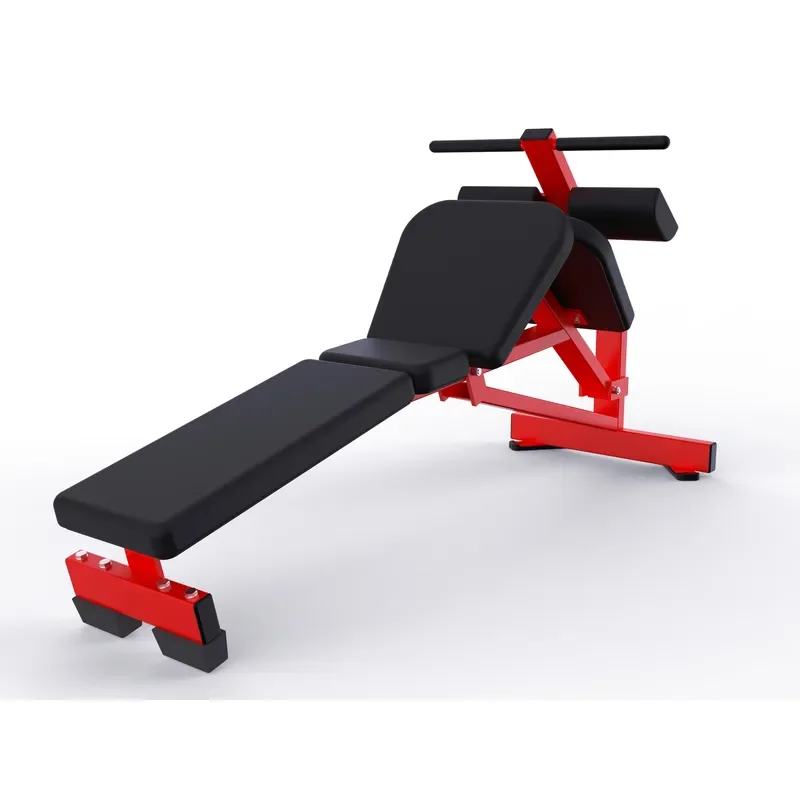 Commercial Abdominal Exercise Machine Fitness Equipment Bench Press Free Weight Lateral Abs Training Device for Gym Home Use