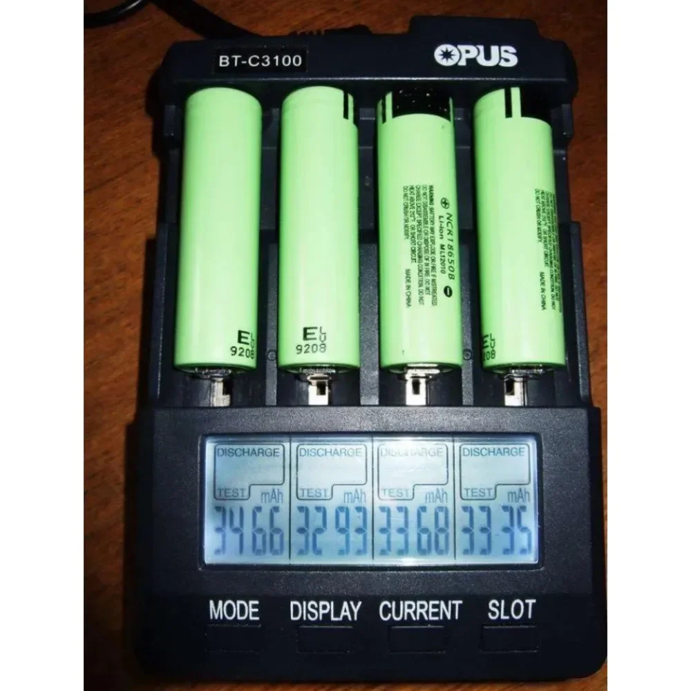 2025 Battery 18650 Panasonic INR18650-34B 3.7V, 3400mAh Li-ion Battery