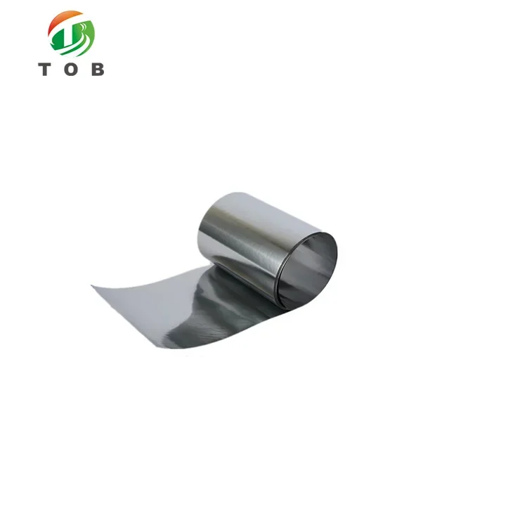 TOB High Purity Metal Foil Titanium Foil and Stainless Steel Foil