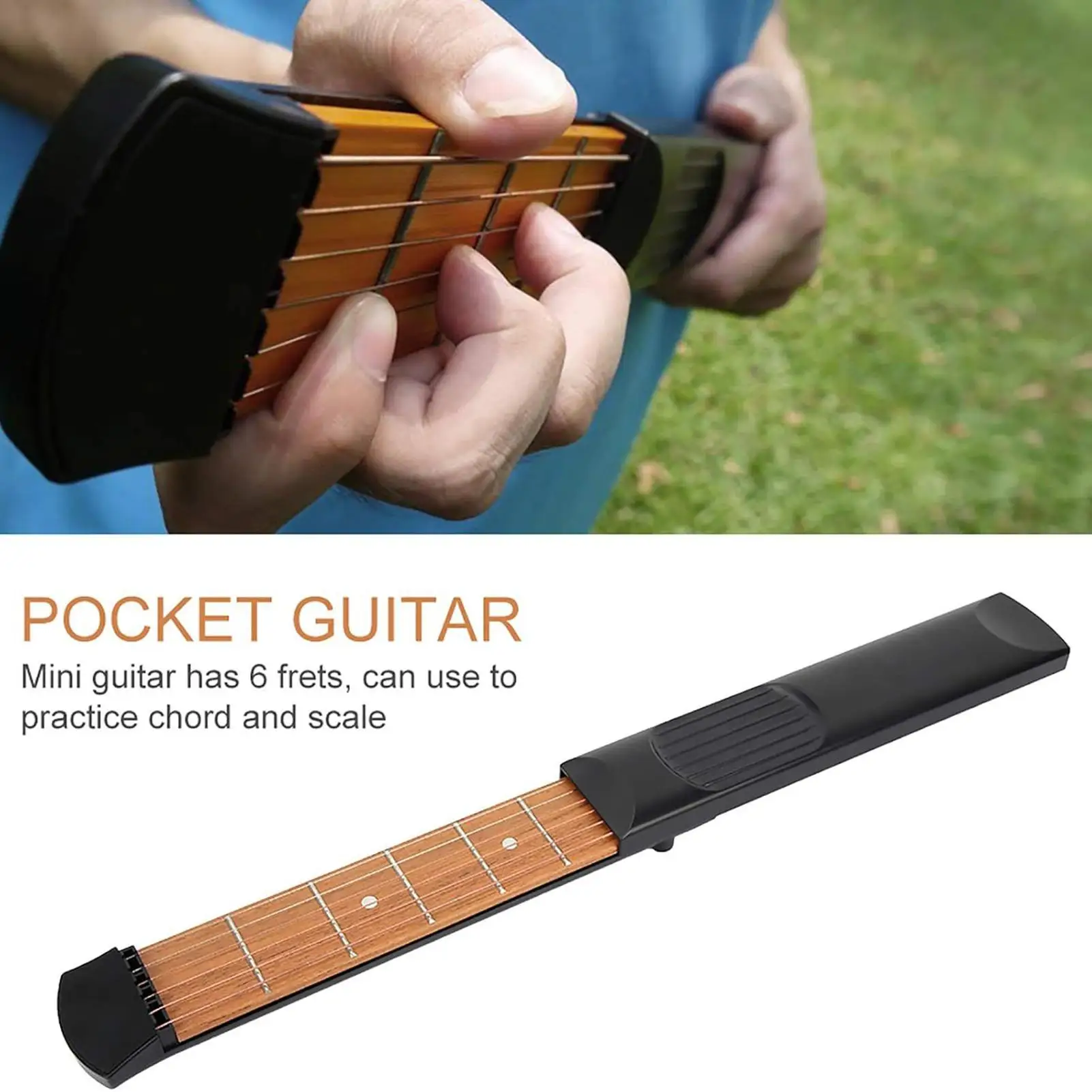 ممارسة الغيتار الرقبة المحمولة مدرب الغيتار فريتس المبتدئين وتر التدريب المعدات الموسيقية للمرحلة الفصول الدراسية التنقل #2