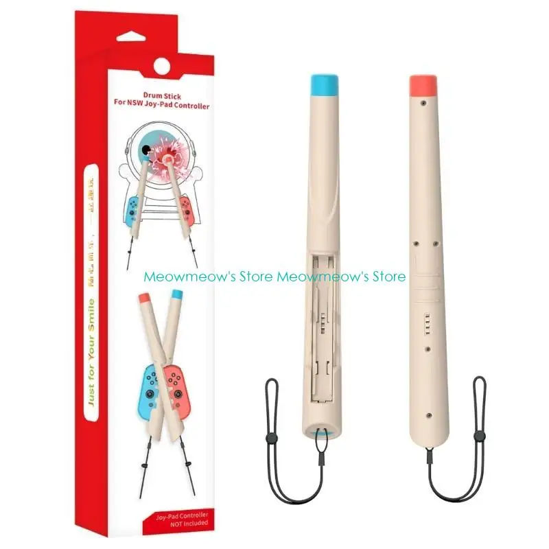 W91A مقبض يسار يمين قبضة استبدال عصا الطبل لمفاتيح التحكم في ألعاب الفيديو