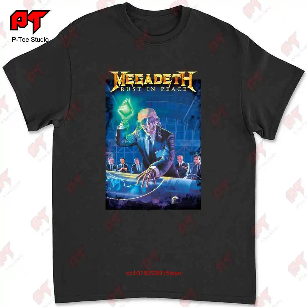 Camiseta de Megadeth "Rust In Peace 30 Anniversary", 9O6U