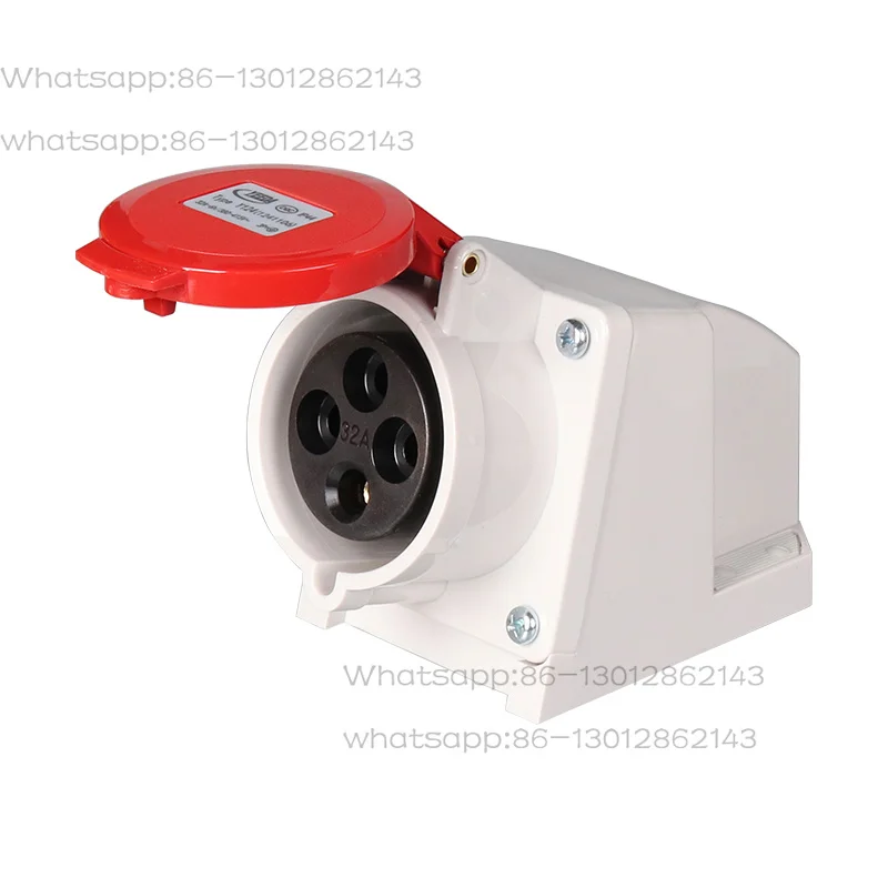 4-core 32A surface mounted socket Y124 (1241106) plug Y-024 (0240106) YEEDA