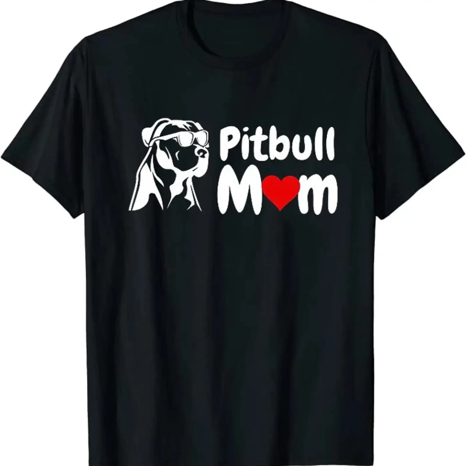Pitbull Mom Funny Dog Lover Classic T Shirt Size M 3XL vintage Washed Stylish Unisex Comfortable Stretched