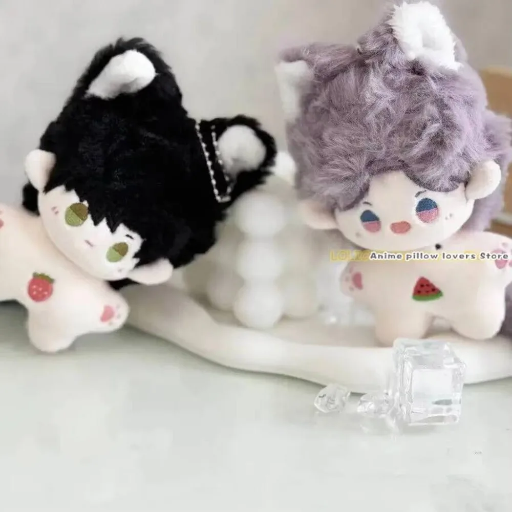 

Anime Love And Deepspace Rafayel Xavier Zayne Cosplay Cute Cartoon 10CM Mini Pendant Keychain Dango Xmas Gift