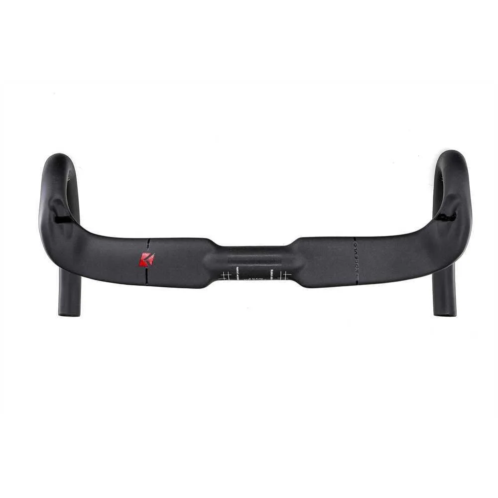 

Carbon fiber bicycle handlebar 31.8MM aero drop bar road bike component internal cable routing UD.