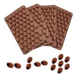 Mini molde de silicona duro para Chocolate, herramienta de decoración de pasteles, Topper para cupcakes, fabricación de pastillas, dulces para perros, utensilios para hornear