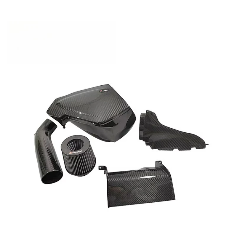 

Neat and Clear Surface Texture 100% Dry Carbon Fiber Cold Air Intake System for A6,A7 C7 3.0T