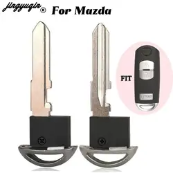 jingyuqin Remote Car Key Blade Fob For Mazda 3 6 CX-5 CX-7 CX-9 MX-5 CX MX RX 2006-2013 Blank Blade Replacement