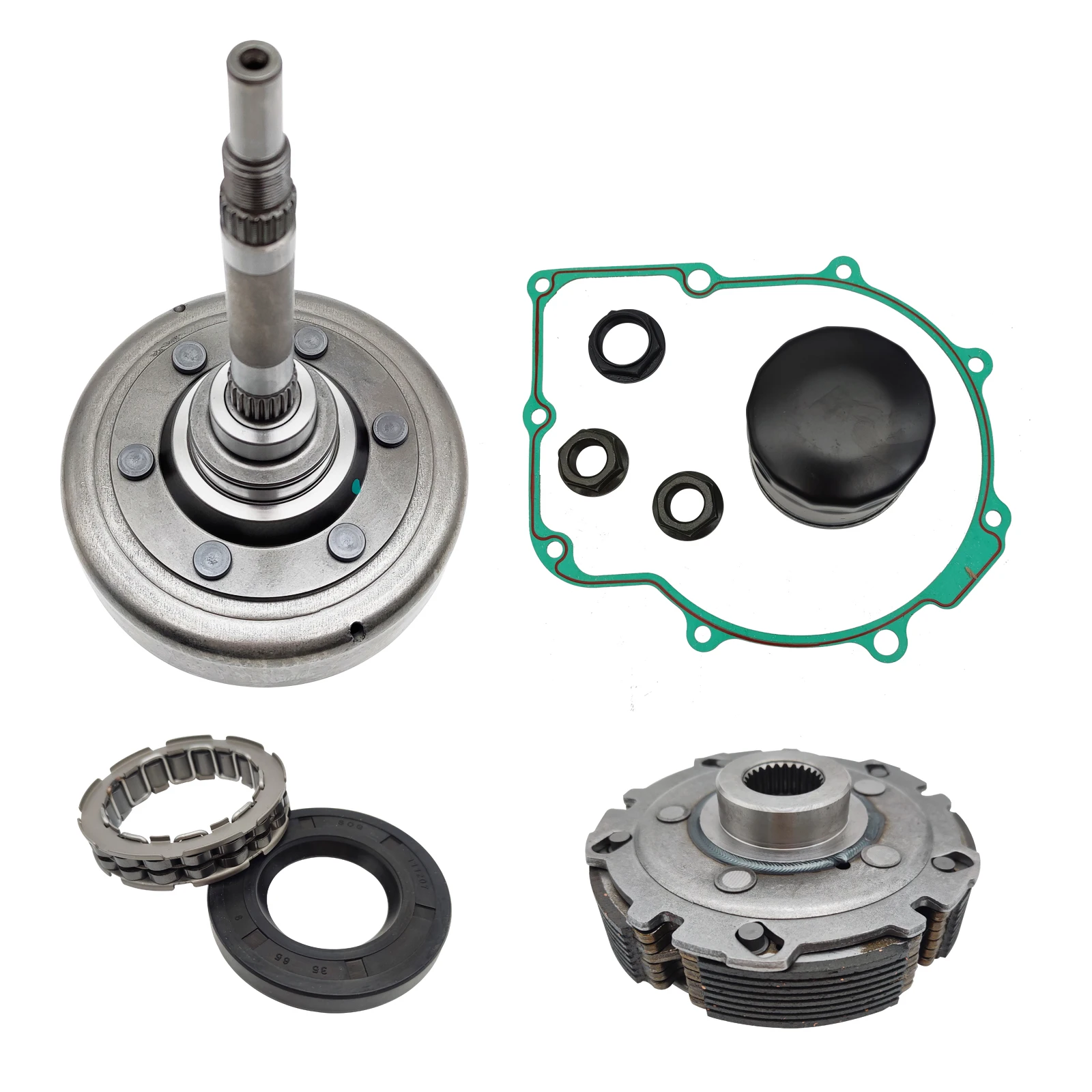 Hisun atv utv 500 700 junta de embreagem molhada sapato uma maneira vedação óleo filtro almofada sapato para massimo menards supermach bennche quad
