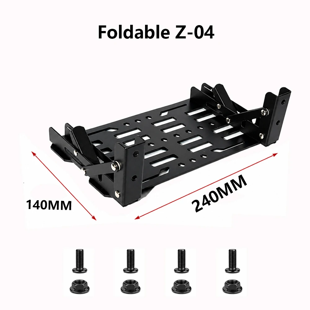 Folding Molle Panel Universal Motorcycle Trunk Tail Box Tactical Modular Organizer Top Case Side Panel Expand Storage view 6