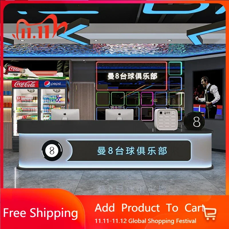 

Vintage Desk Reception Salon Clothing Store Cash Register Office Chairs Business Table Replica Escritorio Moderno Home Furniture