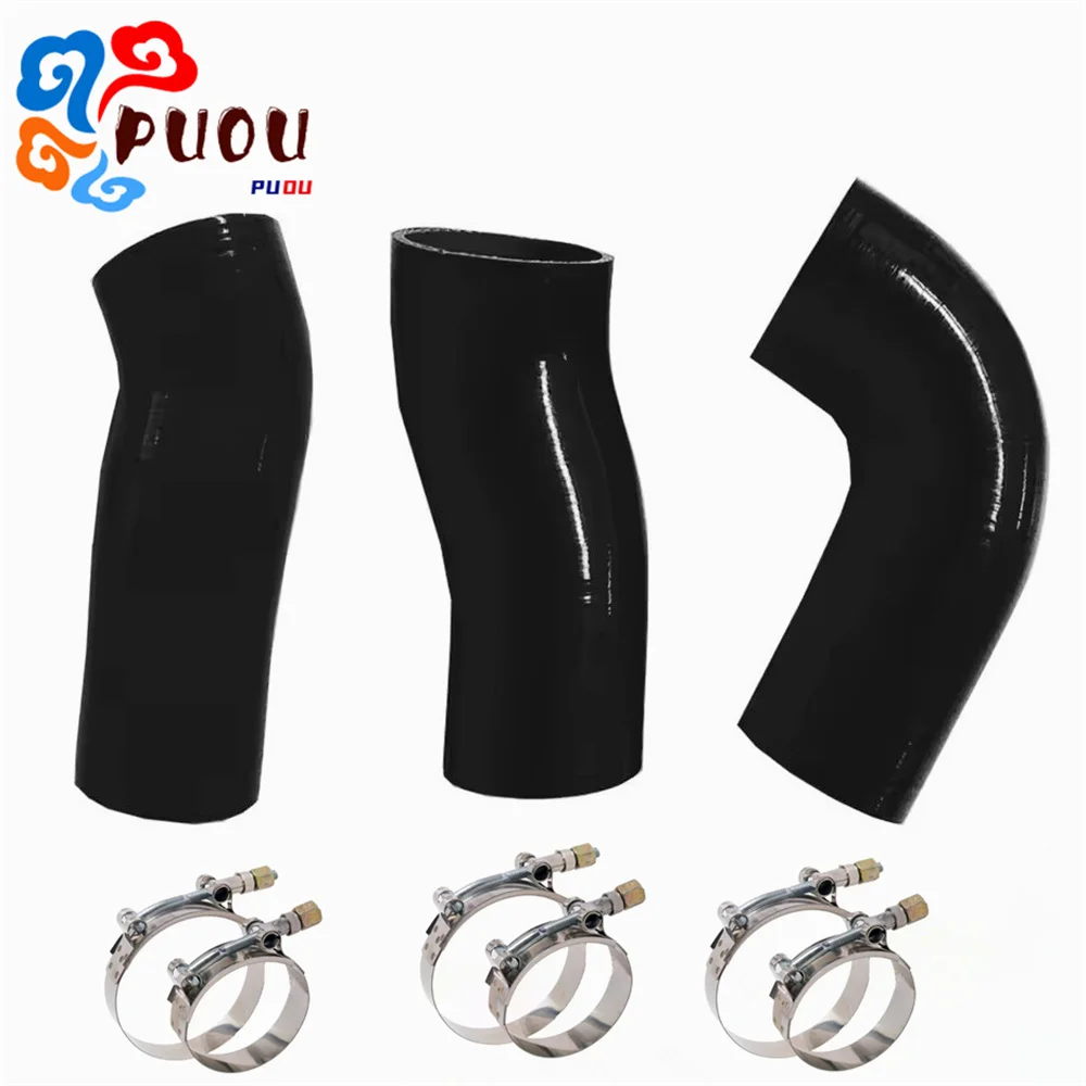 Fit 2004-2010 BMW E60/E61 530d 525d 535d 5-Series Silicone Intercooler EGR Turbo Hoses Kit