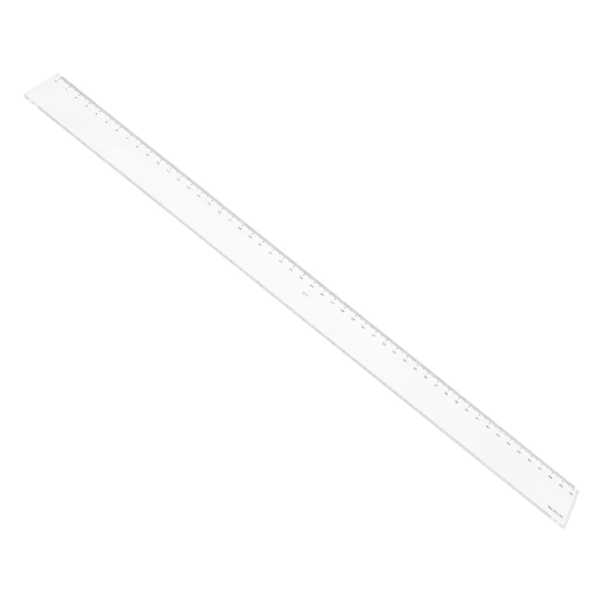 50cm Clear Plastic Measuring Long Straight Centimeter Ruler