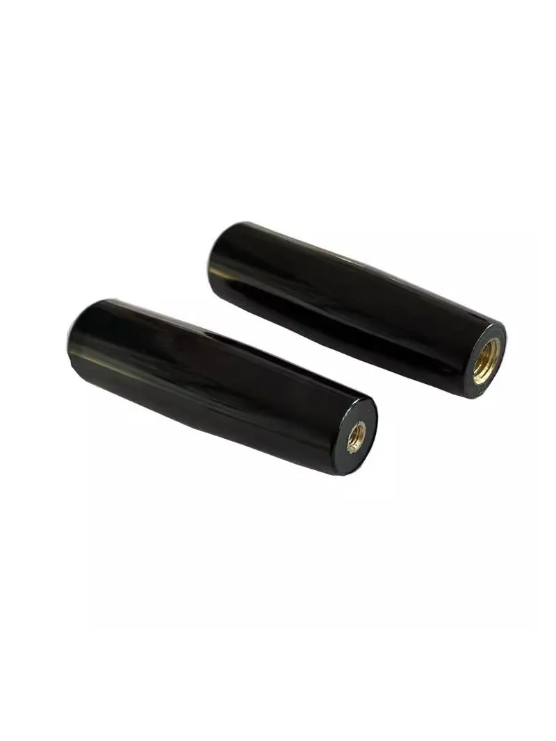 1pcs M5 M6 M8 M10 M12 M16  Long Handle Sleeve Copper/Rubber Female Thread Machine Tool Replacement Bakelite Black Lever Knob