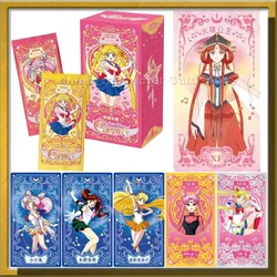 Sailor Moon Card Anime Character Lively Love And Justice Beautiful Girl Fantasy Magic Collection Cards Feast Toys Kid Gifts