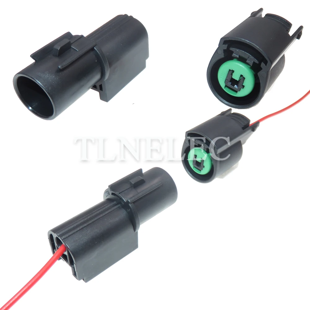 1 Pin Way Automobile Compressor Wire Cable Sockets with Wires Car Waterproof Connector PB625-01027 PB623-01020