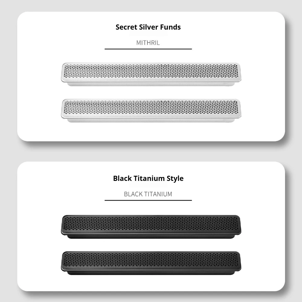 For Xpeng MONA M03/L03,Under Seat Air Vent Protective Cover,Rear Row Air Outlet Dust Guard,Interior Mod Accessories - view 5