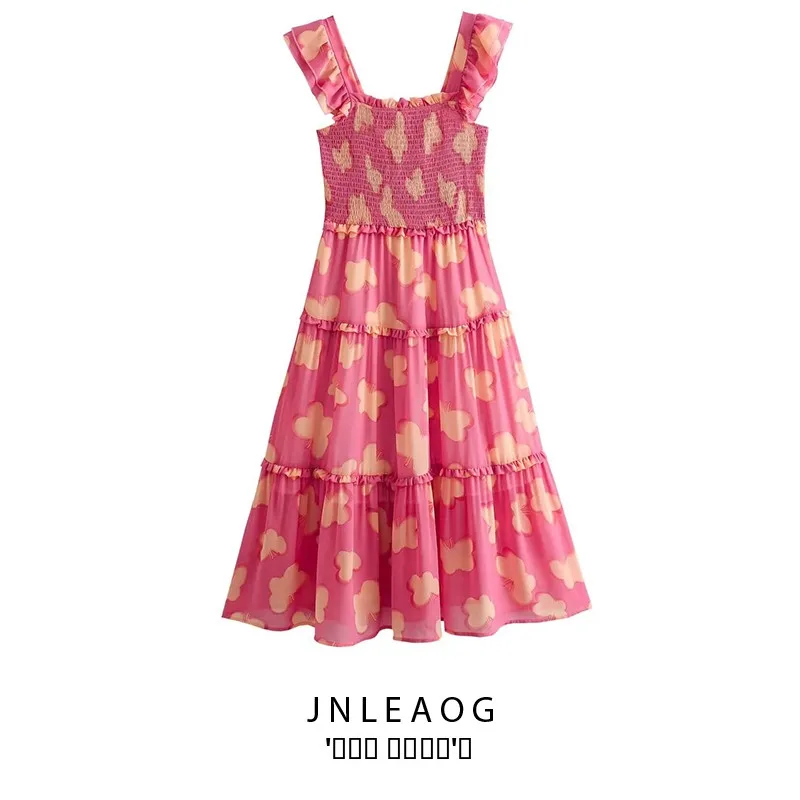 Faionable polyvalent Ele Strapl Dr JNLEAOG automne nouveauté vêtements pour femmes décontracté longue Sve Slim Fit poupée Dr