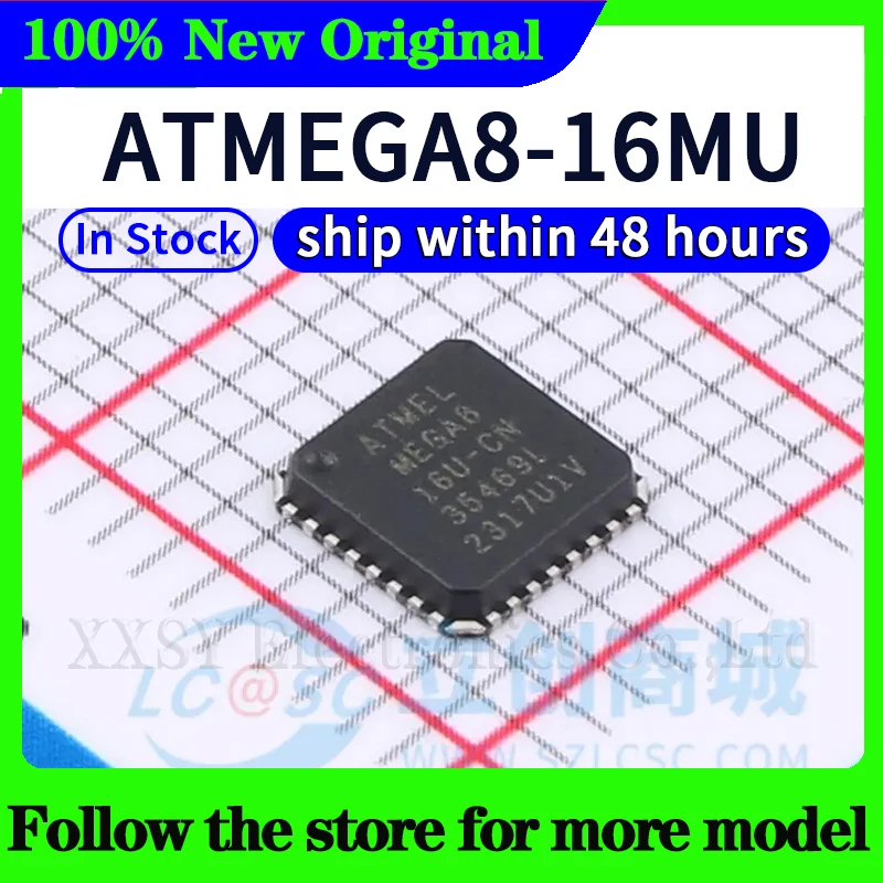 Рисунок 2 - ATMEGA8-16MU ATMEGA88A-MU ATMEGA8-16AU