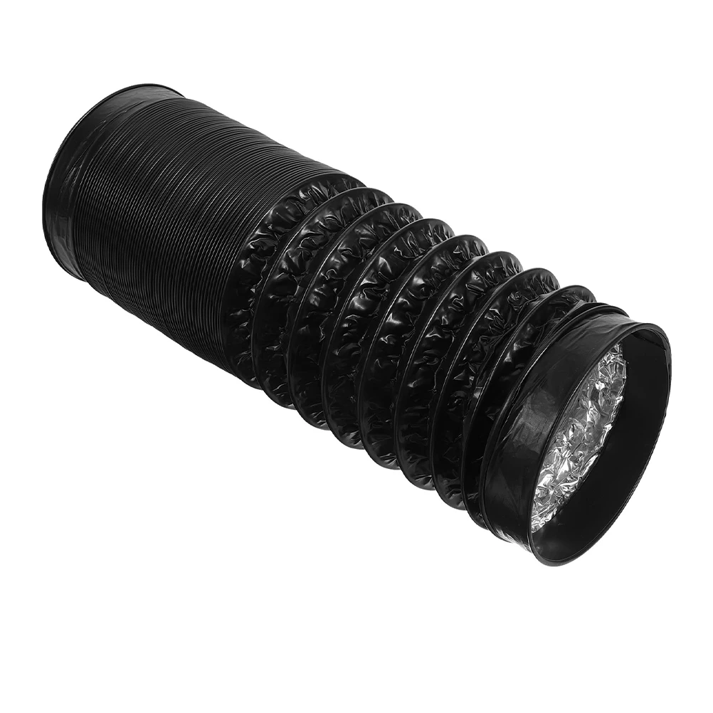 

Thickened Aluminum Duct 150mmx1m Black PVC Tube for Dryer Ventilation Hose Air Duct Flexible Dryer Vent Hoses Exhaust Pipe