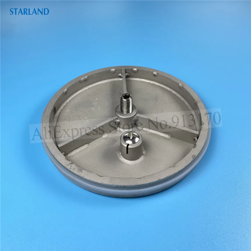 

1 Stainless Steel Piston Pressure Dish With Air Hole Screw New Part Fitting Of Sausage Stuffers SF Churros Machines