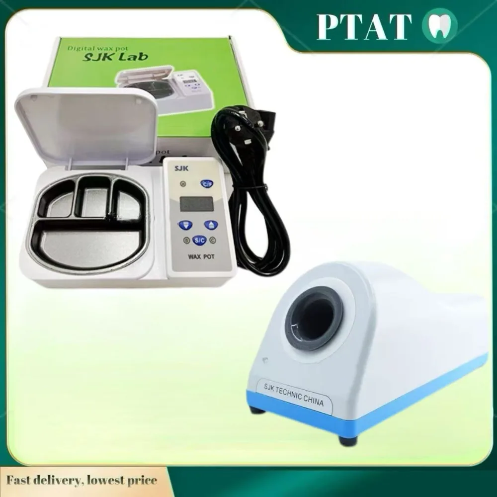 

Dental Technician Melter SJK Four-Slot Melter Digital Display Wax Melter Wax Temperature Control Mold Fast Melting