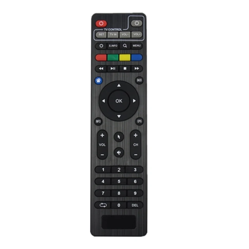 U55C Family Friendly TVs Controller Plastic Texture Ergonomic Universally Signals Coverage Design for Various Models