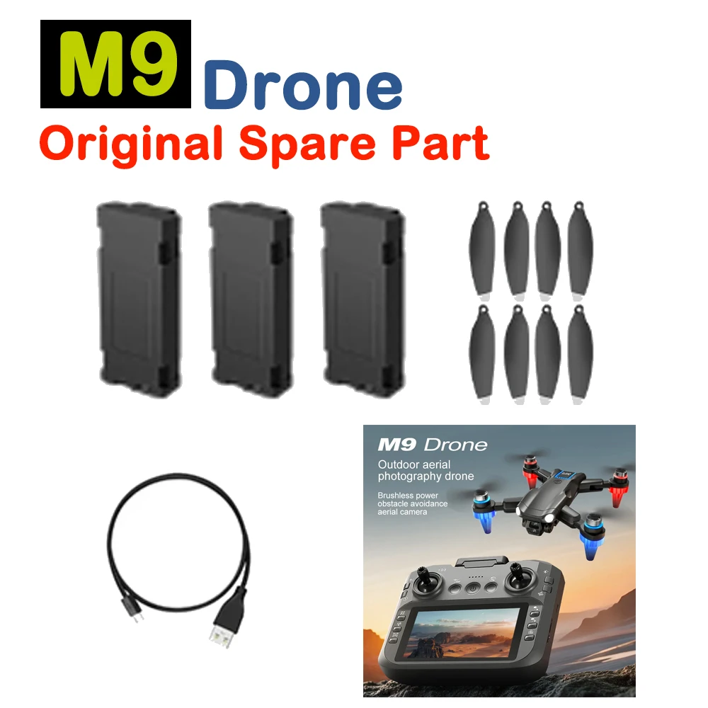 M9 M9 Pro Rc Drone … - image