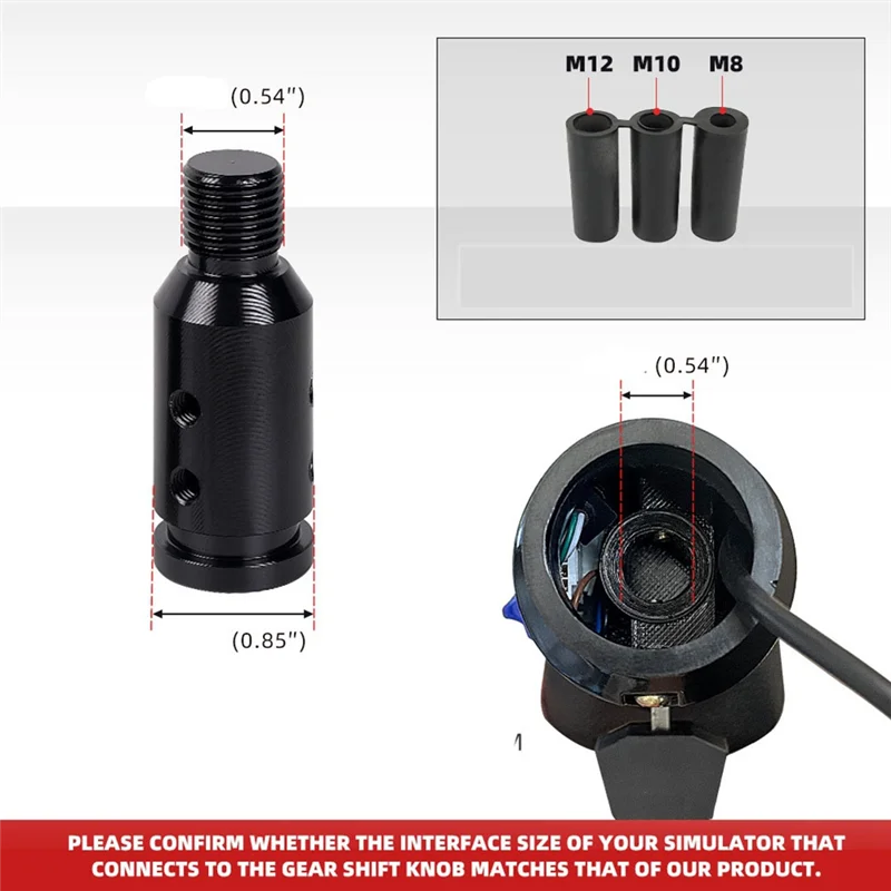 

USB Truck Game Simulator Shifter Gear Shift Knob USB Simulator Shifter G29 USB Simulator Shifter Racing Game Simulator Shifter