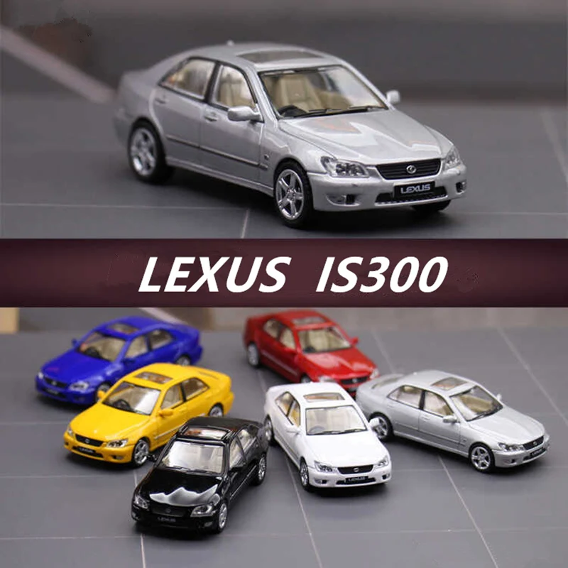 1:64 LEXUS IS300 Alloy Car Model Diecasts Metal Classic Vehicles Car Model High Simulation Miniature Scale Collection Kids Gifts