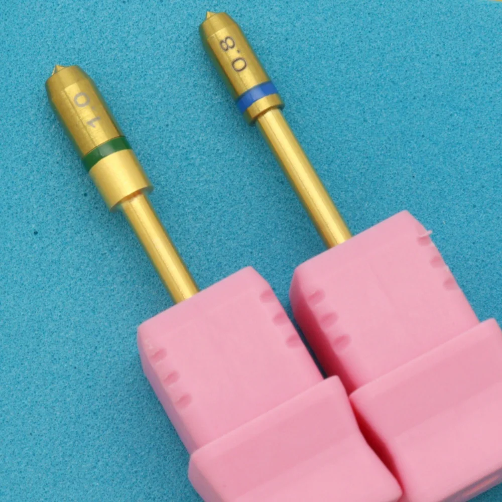 

1Pcs Tungsten Carbide Nail Drill Bit – Precision Spot Drilling & Rhinestone Placement, Cone Tip Nail Art Drill Bit for Hole Dril