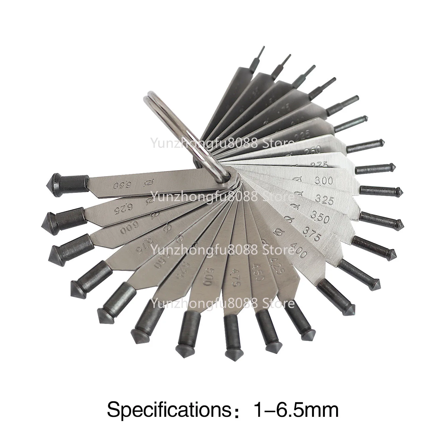 Inlaid gemstone dimension measuring machine 1-6.5 mm diamond testing tool full set